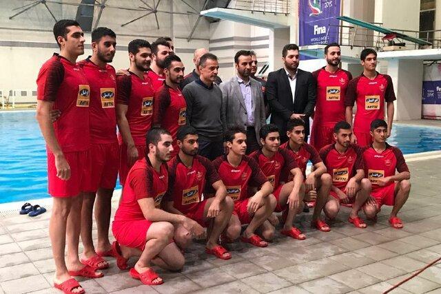امیریان: پرسپولیس در لیگ واترپلو مشکل مالی ندارد، انصاری امیریان: پرسپولیس در لیگ واترپلو مشکل اقتصادی ندارد، انصاری فرد اهمیت ورزش های پایه را نشان داد