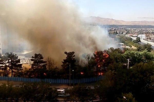 آتش سوزی در دانشگاه تهران آتش سوزی در دانشگاه تهران
