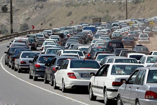 ترافیک پرحجم در مسیر بازگشت از شمال ، بارش برف و باران در جاده های 3 استان
